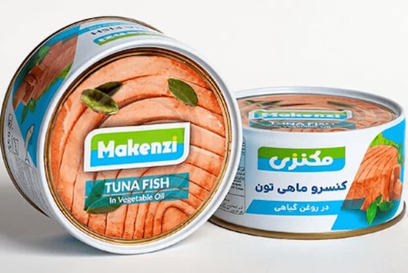 کنسرو تن ماهی مکنزی مناسب وعده های غذایی روزانه